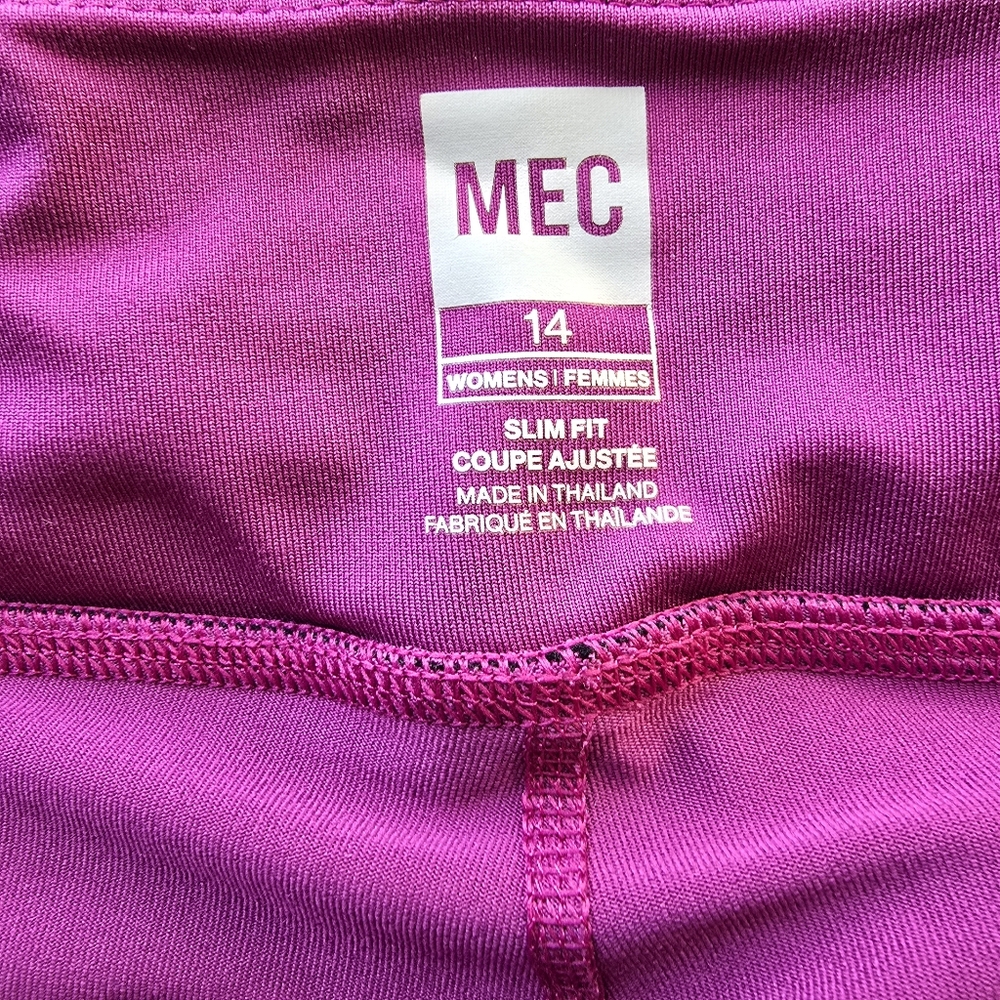 Mountain Equipment Company MEC Levitate Slim Fit Womens Lined Shorts Size 14 - Picture 9 of 10